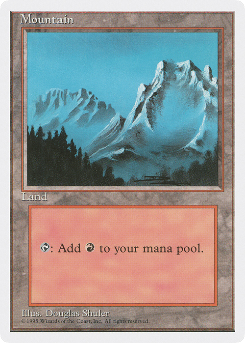 Mountain (B) (4ED-184) - Fourth Edition