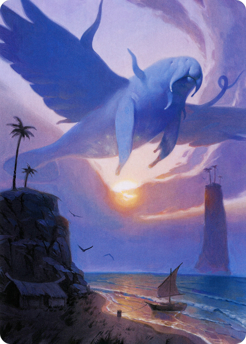Aeromoeba // Aeromoeba (AMH2-011) - Modern Horizons 2 Art Series (Borderless) Foil