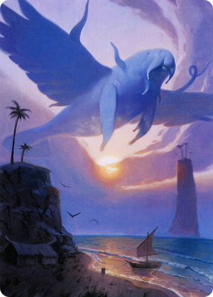 Aeromoeba // Aeromoeba (AMH2-011) - Modern Horizons 2 Art Series (Borderless) Foil