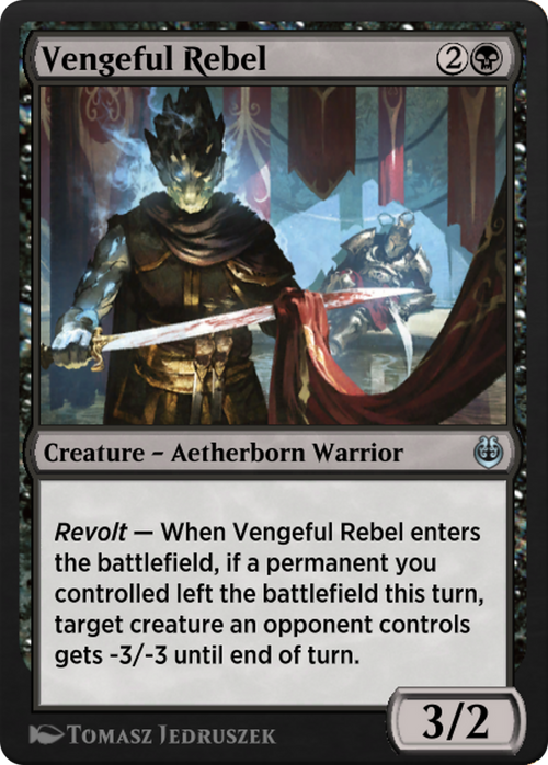 Vengeful Rebel (KLR-109) - Kaladesh Remastered