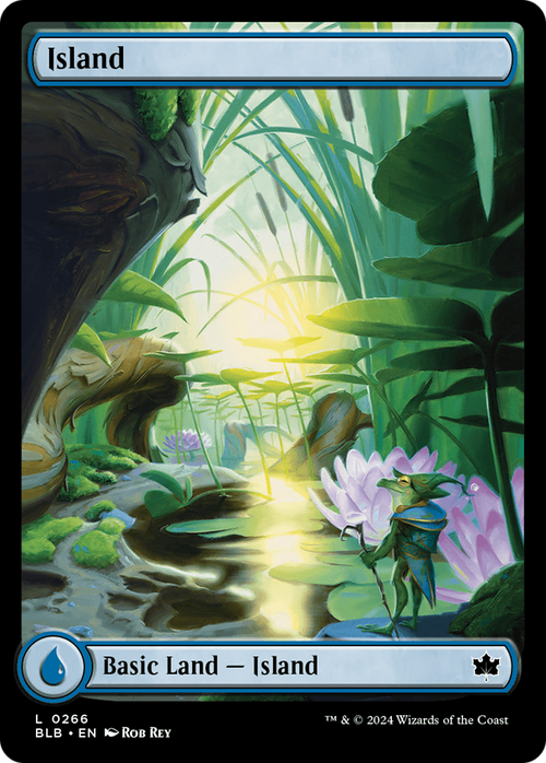 Island (0266) (BLB-266) - Bloomburrow Foil