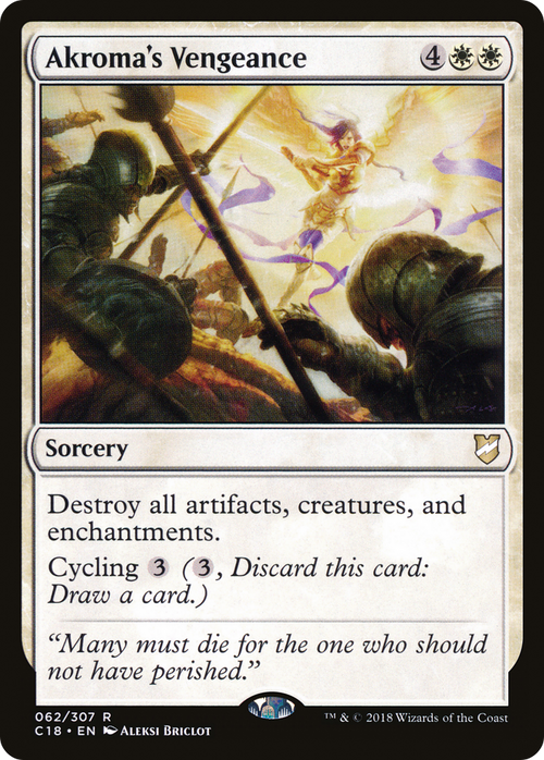Akroma's Vengeance (C18-062) - Commander 2018