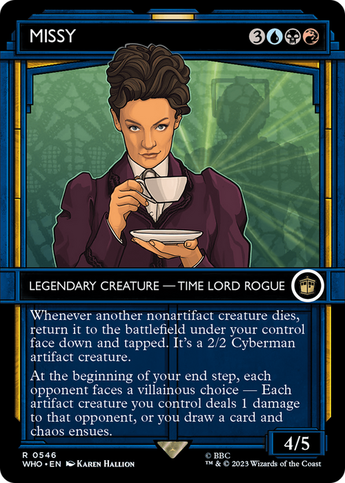 Missy (Showcase) (WHO-546) - Doctor Who: (Showcase) (Borderless)