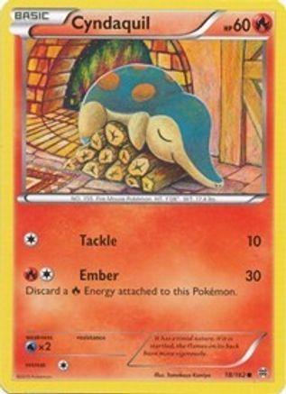 Cyndaquil 018  XY  BREAKthrough - Common
