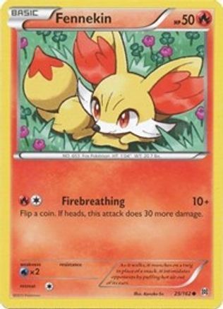 Fennekin 025  XY  BREAKthrough - Common