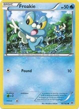 Froakie 046  - Reverse Holofoil XY  BREAKthrough - Common