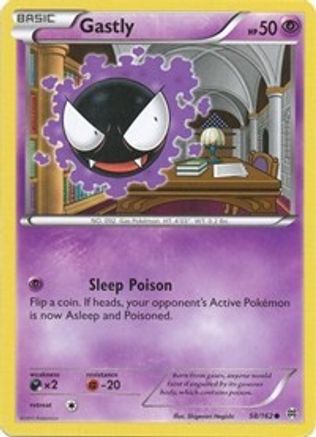 Gastly 058  XY  BREAKthrough - Common