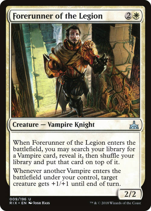 Forerunner of the Legion (RIX-009) - Rivals of Ixalan