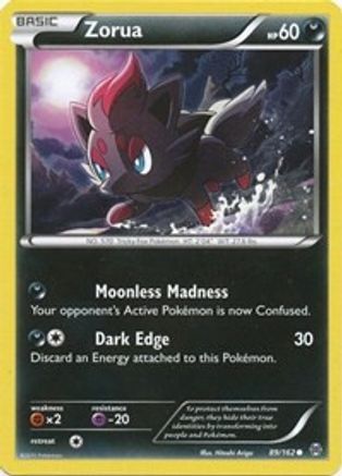 Zorua (89) (89) 089/162  XY  BREAKthrough - Common