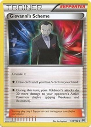 Giovanni's Scheme 138  XY  BREAKthrough - Uncommon