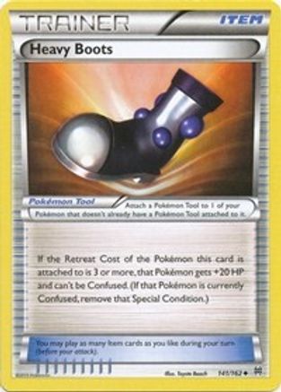 Heavy Boots 141  XY  BREAKthrough - Uncommon