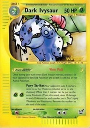 Dark Ivysaur - 6 [Winner]  Best of Promos - Promo