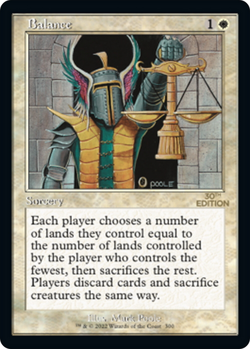 Balance (Retro Frame) (30A-300) - 30th Anniversary Edition