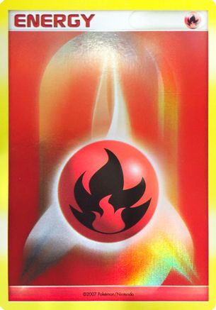Fire Energy (2007-2008 League Promo)  - Holofoil League & Championship Cards - Promo