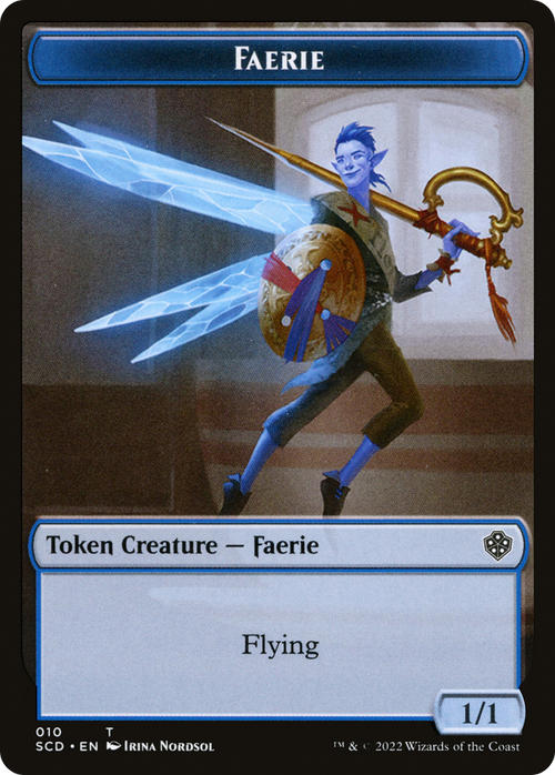 Faerie (TSCD-010) - Starter Commander Deck Tokens Foil