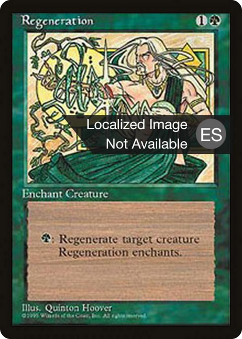 Regeneration (4BB-) - Fourth Edition Foreign Black Border