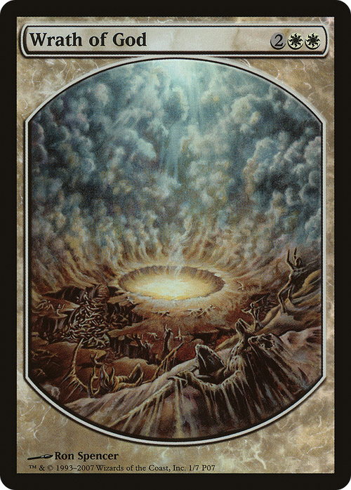 Wrath of God (MPRP-001) - Magic Player Rewards 2007 Foil