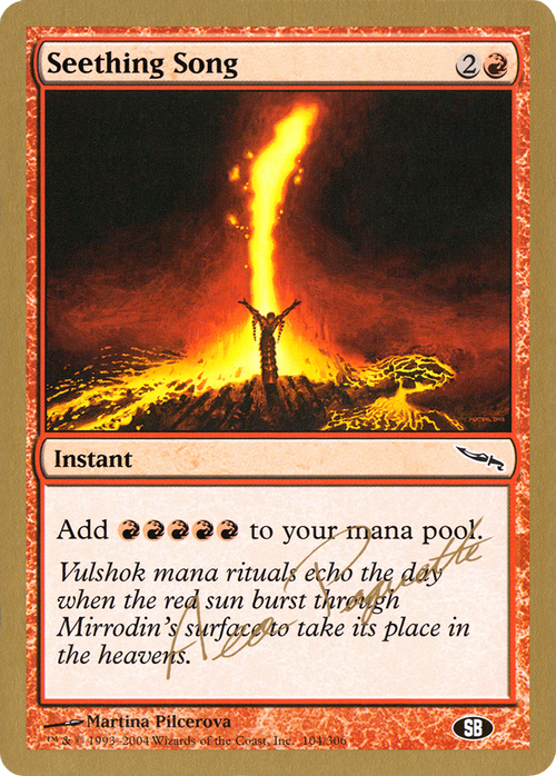 Seething Song (WCD-AP104SB) - World Championship Decks 2004