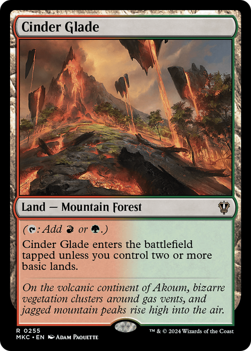 Cinder Glade (MKC-255) - Murders at Karlov Manor Commander