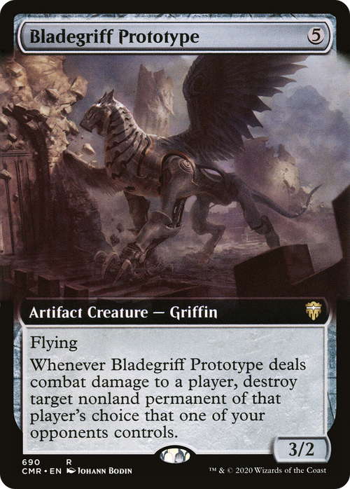 Bladegriff Prototype (Extended Art) (CMR-690) - Commander Legends: (Extended Art) Foil