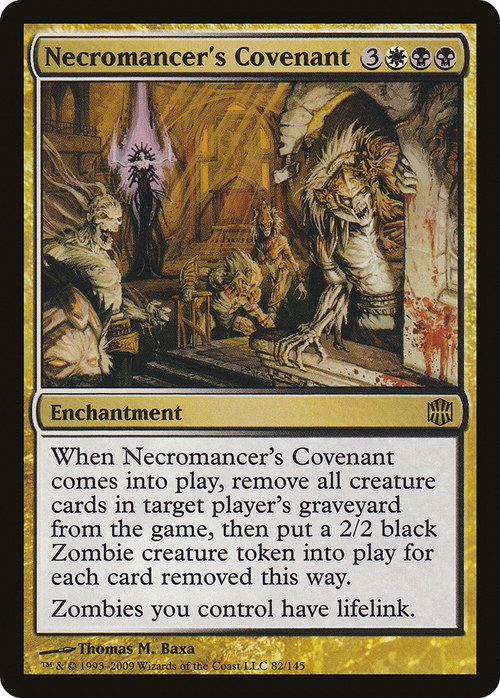 Necromancer's Covenant (ARB-082) - Alara Reborn