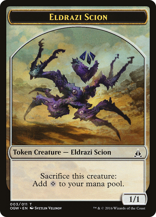 Eldrazi Scion Token (003) (OGW-003) - Oath of the Gatewatch Tokens