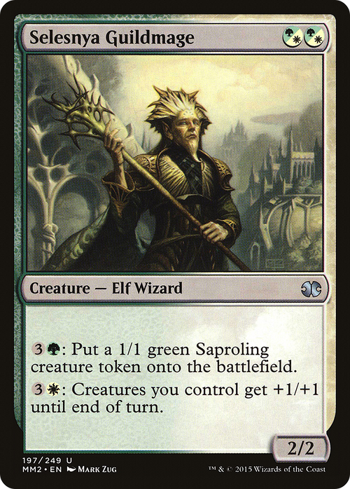 Selesnya Guildmage (MM2-197) - Modern Masters 2015
