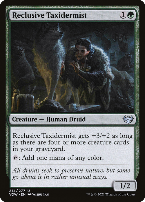 Reclusive Taxidermist (VOW-214) - Innistrad: Crimson Vow