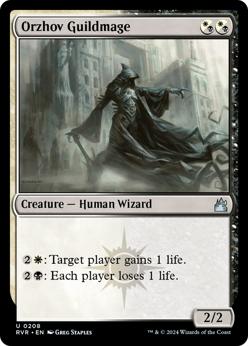 Orzhov Guildmage (RVR-208) - Ravnica Remastered Foil