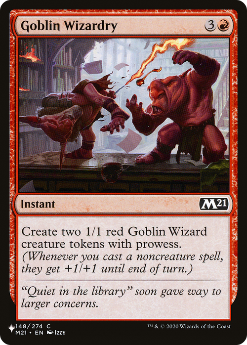 Goblin Wizardry (LIST-M21-148) - The List