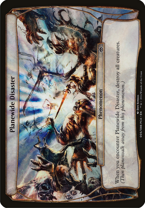 Planewide Disaster (Planechase Anthology) (OVER-005) - Planechase Anthology Planes