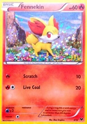 Fennekin - 3/12/12  - Holofoil McDonalds Promos 2014 - Promo