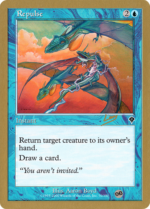 Repulse - 2002 Raphael Levy (INV) (SB) (WCD-) - World Championship Decks 2002