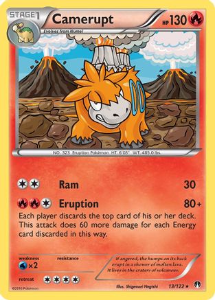 Camerupt  XY  BREAKpoint - Rare