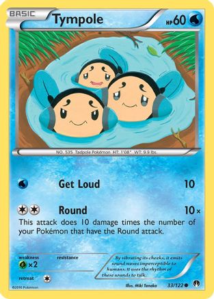 Tympole 033/122  XY  BREAKpoint - Common