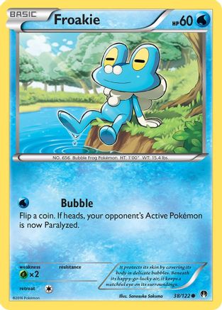 Froakie 038  XY  BREAKpoint - Common