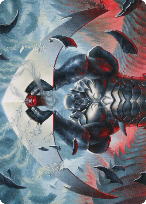 Mirrodin Avenged // Mirrodin Avenged (AMOM-026) - March of the Machine Art Series (Borderless) Foil