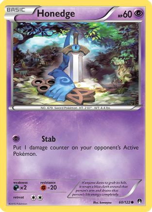Honedge 060  XY  BREAKpoint - Common