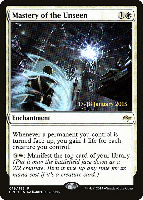 Mastery of the Unseen (PRE-19S) - Fate Reforged Promos Foil
