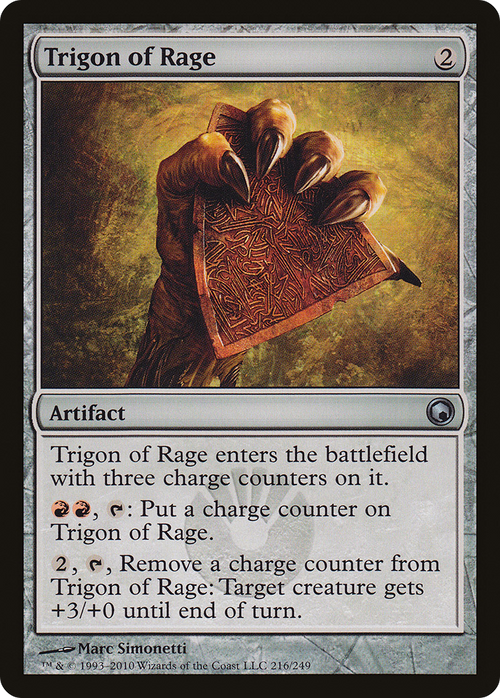 Trigon of Rage (SOM-216) - Scars of Mirrodin