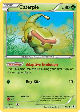 Caterpie 003  Generations - Common