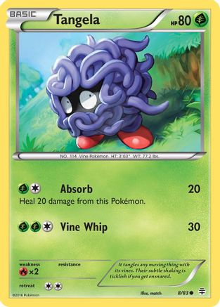 Tangela/83  - Reverse Holofoil Generations - Common