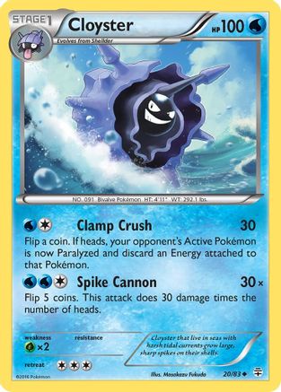 Cloyster/83  Generations - Uncommon