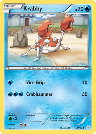 Krabby/83  Generations - Common