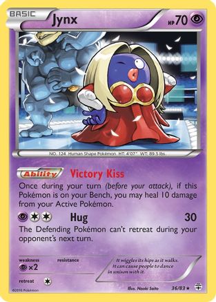 Jynx 036/83  Generations - Rare