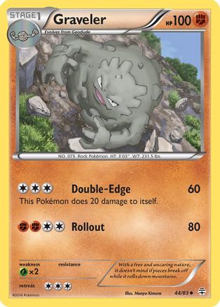 Graveler  Generations - Uncommon