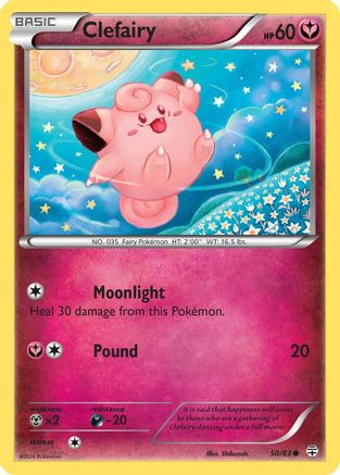 Clefairy 050  Generations - Common