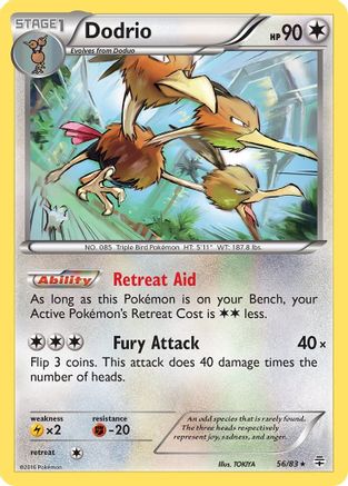 Dodrio  Generations - Rare