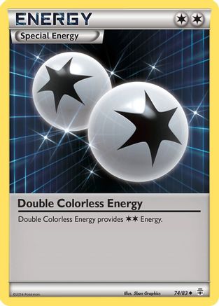 Double Colorless Energy 074  Generations - Uncommon