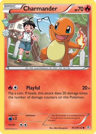 Charmander RC3  Generations Radiant Collection - Common